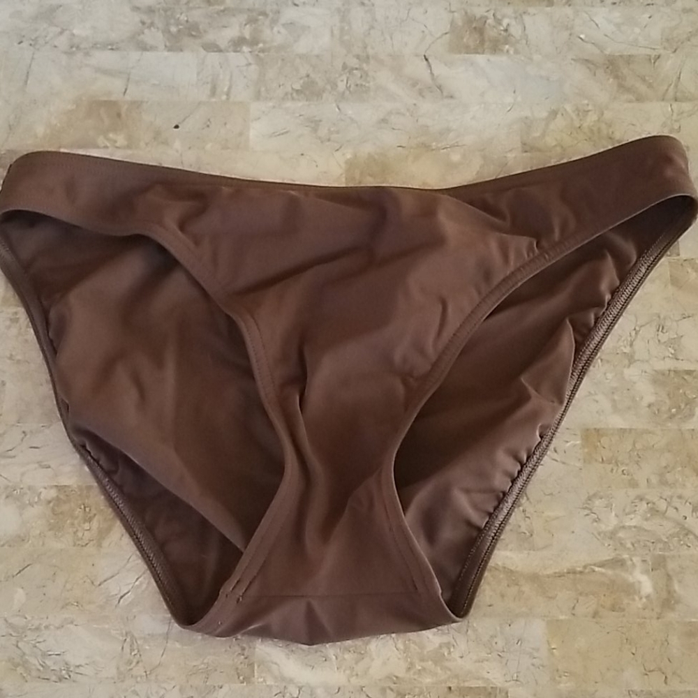 Michael Kors Brown Bikini Bottom nwot